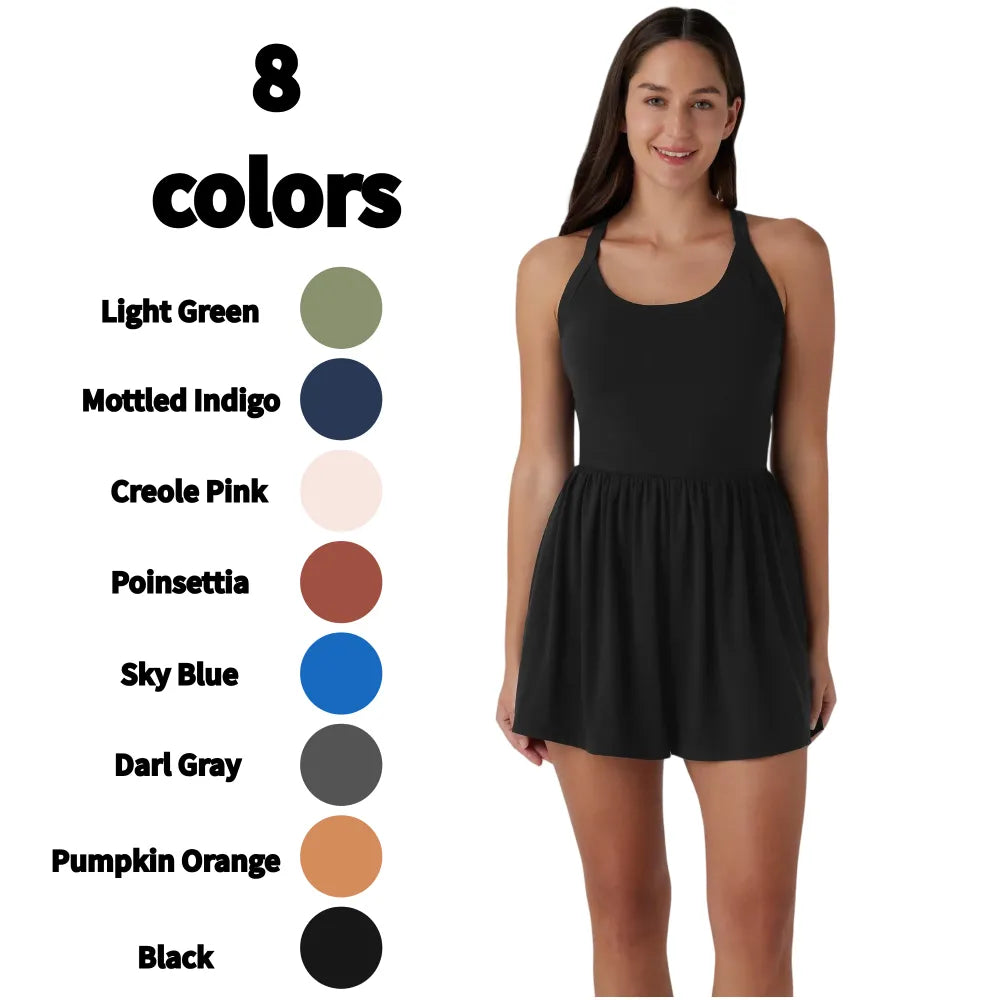 🔥 Women's Pocket 2-in-1 Romper | The Outfit You'll Reach For Again and Again